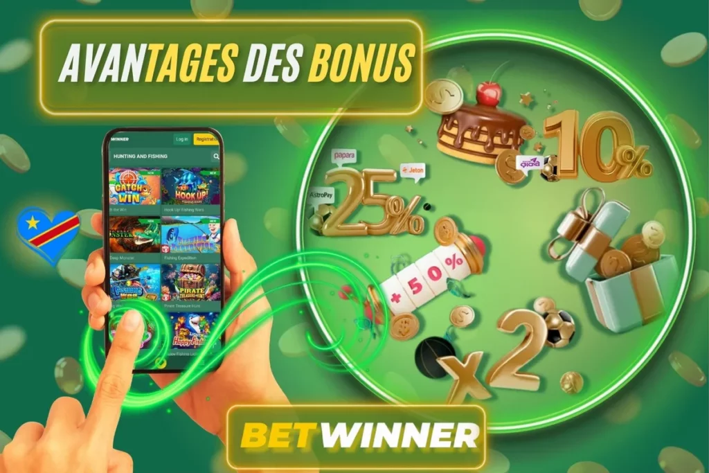 Avantages des bonus Betwinner